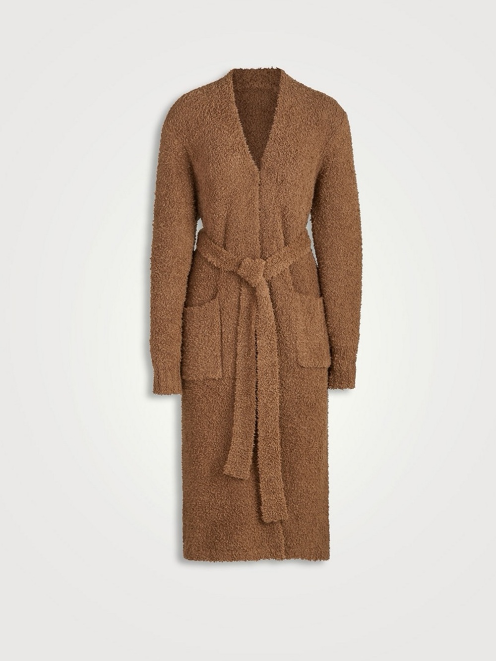 SKIMS Comfy Brown Long Robe